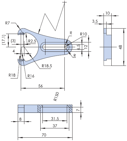 基座桿架 JZ-01PP 桿架 支撐架 底座 轉(zhuǎn)接座 光學(xué)平臺(tái)配件