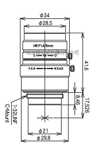 kowa 鏡頭 物鏡 LM8JCM 顯微鏡物鏡