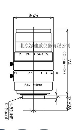 kowa 鏡頭 物鏡 LM50XC 顯微鏡物鏡