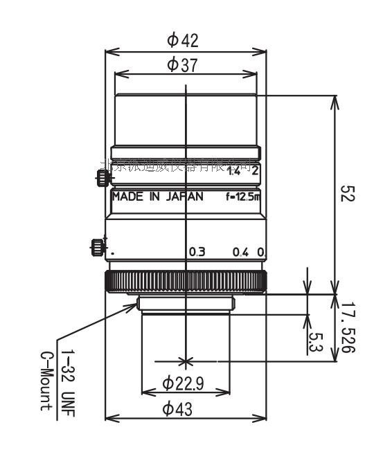 kowa 鏡頭 物鏡 LM12HC 顯微鏡物鏡