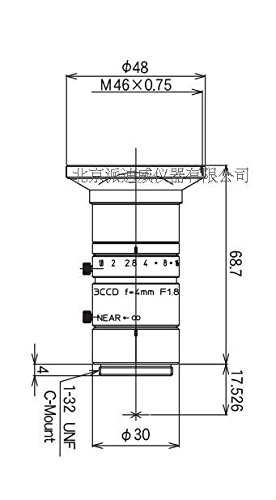 kowa 鏡頭 物鏡 LM4NC3 顯微鏡物鏡