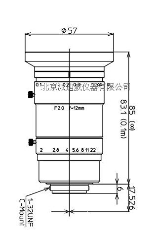 kowa 鏡頭 物鏡 LM12XC 顯微鏡物鏡