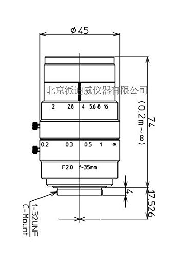 kowa 鏡頭 物鏡 LM35XC 顯微鏡物鏡