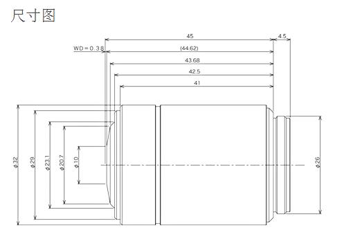 奧林巴斯 明暗視場用平場消色差物鏡 MPLN-BD