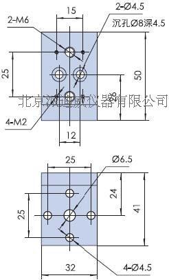 PJK03 直角固定塊 連接件 尺寸50*32*42mm 可定制