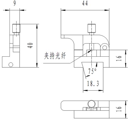 PT10 光纖固定（夾頭）