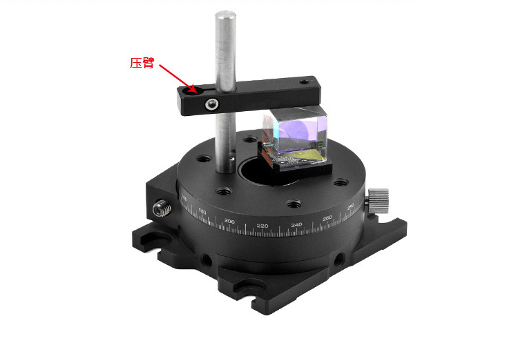 360度手動(dòng)旋轉(zhuǎn)臺(tái)R軸微調(diào)移動(dòng)平臺(tái)光學(xué)實(shí)驗(yàn)配件 PT-SD81
