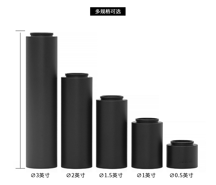 ?1/2英寸透鏡套筒連接件堆疊式套筒延長管SM05螺紋遮光筒