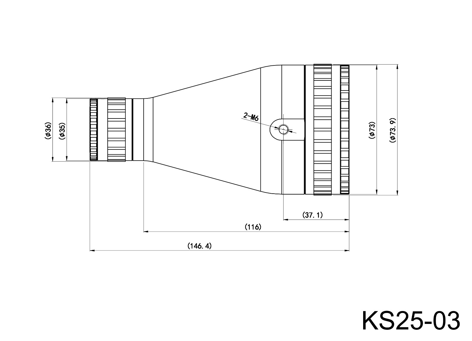 派迪威KS25系列變倍擴(kuò)束鏡