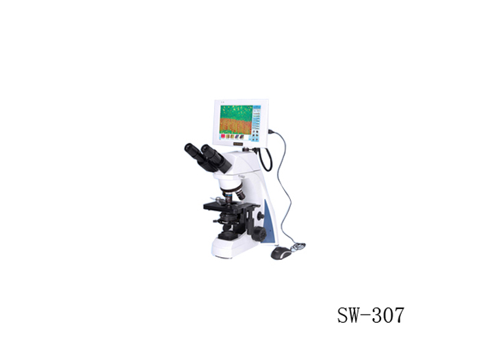 SW-307 數(shù)碼顯微鏡 三目生物顯微鏡